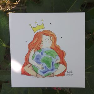 Gaïa - Carte à encadrer